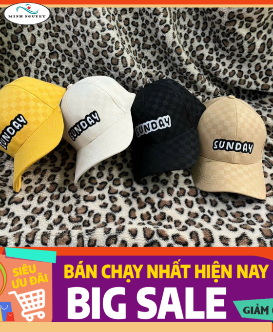 nón lưỡi trai dù vá két