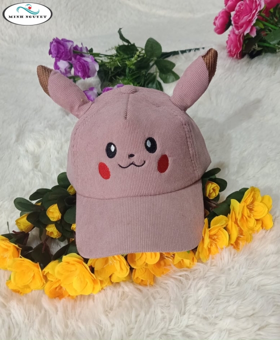 nón lưỡi trai em bé 2 sừng