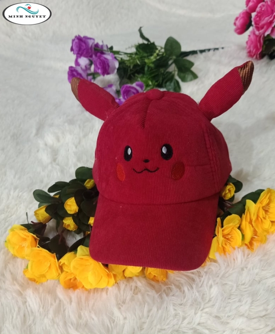 nón lưỡi trai em bé 2 sừng