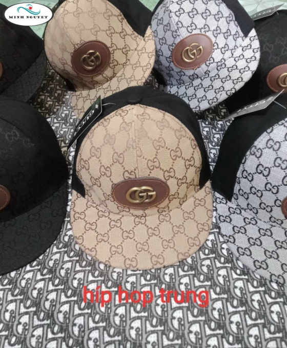 nón hiphop in bò sứa