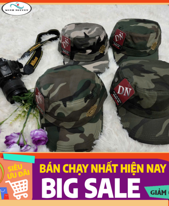 nón lưỡi trai lính