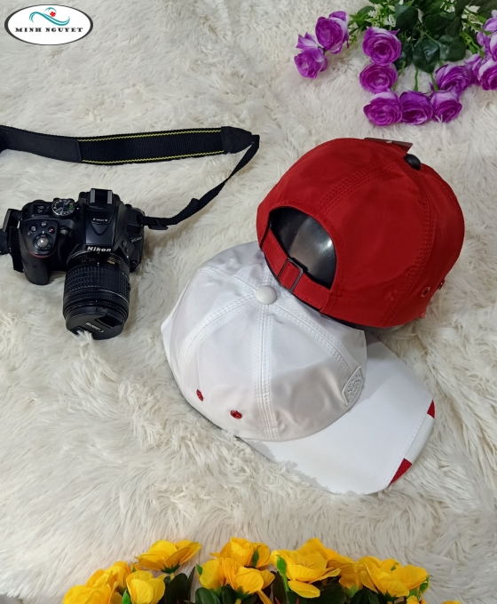 nón lưỡi trai dù vá két