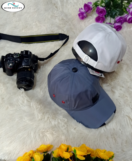 nón lưỡi trai dù vá két