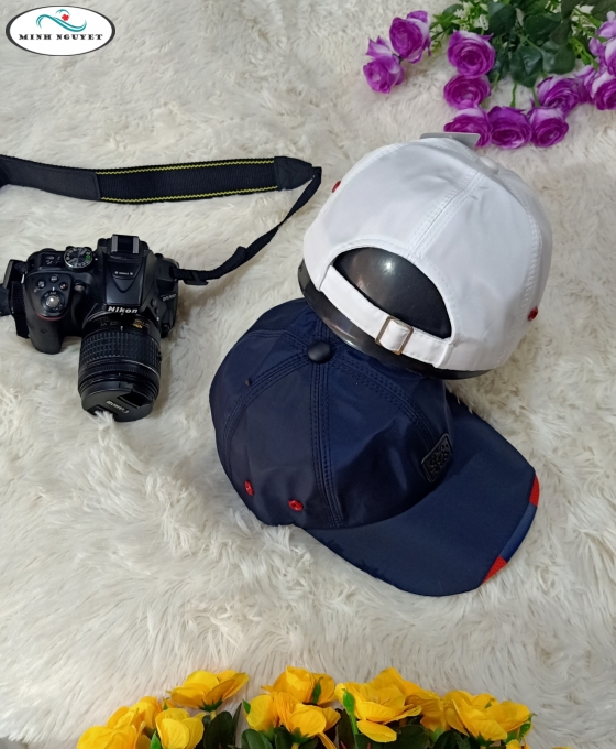 nón lưỡi trai dù vá két